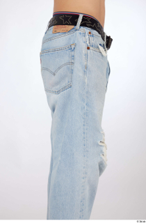 Urien blue jeans casual dressed thigh 0007.jpg